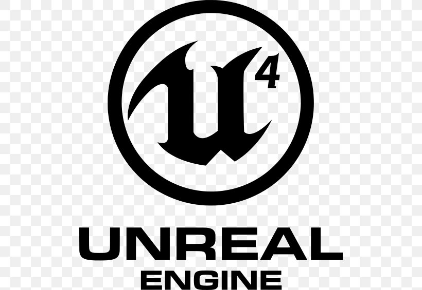 Unreal Engine 4 Unreal Tournament Gears Of War, PNG, 512x565px, Unreal Engine 4, Area, Black And White, Brand, Epic Games Download Free