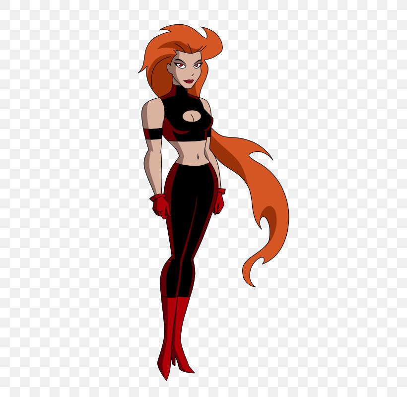 Volcana Justice League DC Animated Universe Female Comics, PNG ...