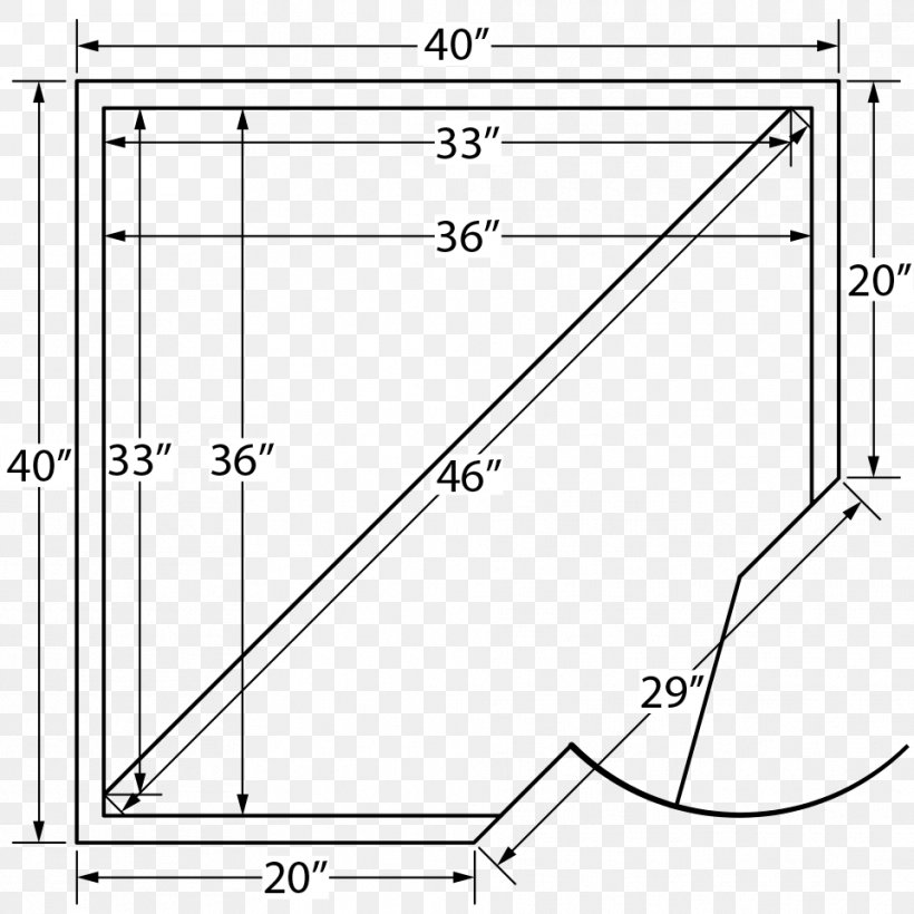 Drawing Angle Diagram Pattern, PNG, 961x961px, Drawing, Area, Black And White, Diagram, Parallel Download Free