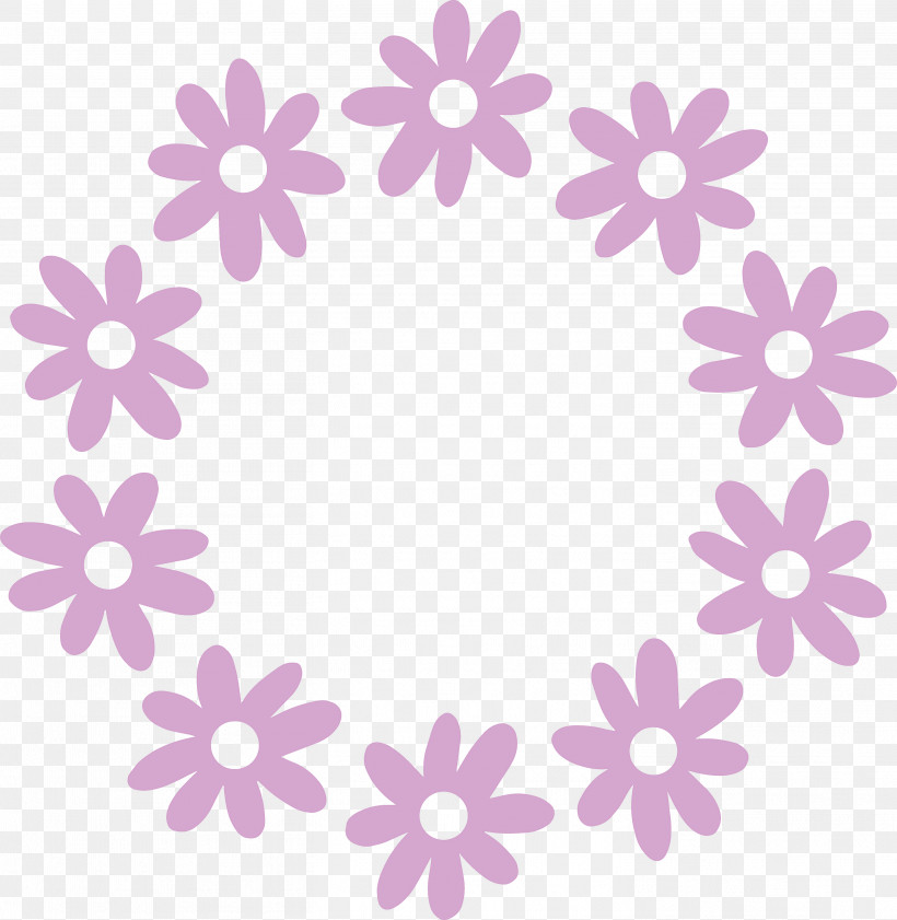 Flower Frame Floral Frame, PNG, 2924x3000px, Flower Frame, Floral Frame, Flower, Pedicel, Petal Download Free