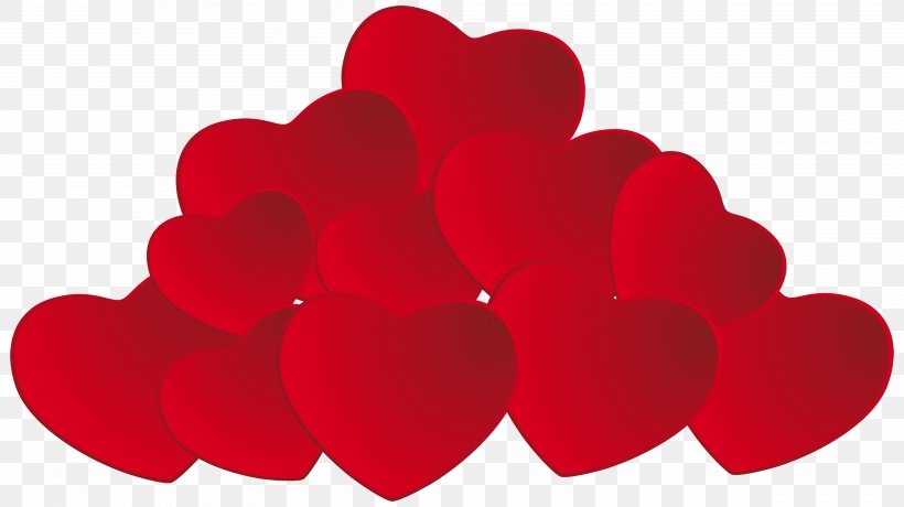 Heart Emoticon Clip Art, PNG, 5000x2807px, Heart, Emoticon, Love, Petal, Red Download Free