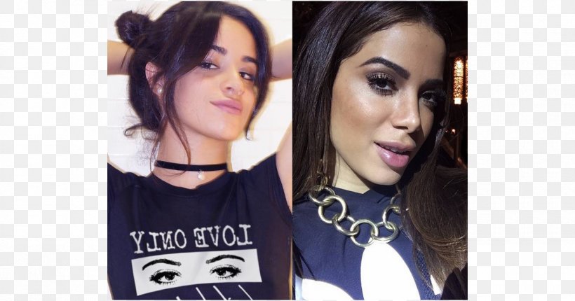 Camila Cabello Anitta Fifth Harmony Work From Home Long Hair, PNG, 1200x630px, Watercolor, Cartoon, Flower, Frame, Heart Download Free