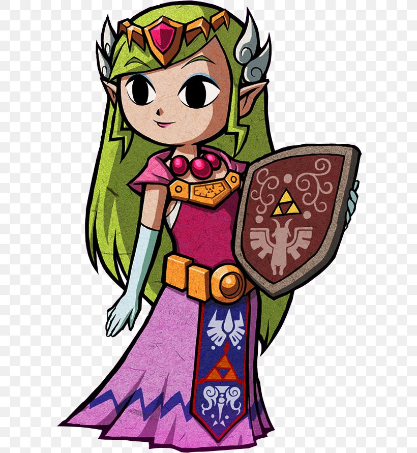 The Legend Of Zelda: The Minish Cap The Legend Of Zelda: Ocarina Of Time Zelda II: The Adventure Of Link The Legend Of Zelda: Twilight Princess HD, PNG, 605x891px, Watercolor, Cartoon, Flower, Frame, Heart Download Free