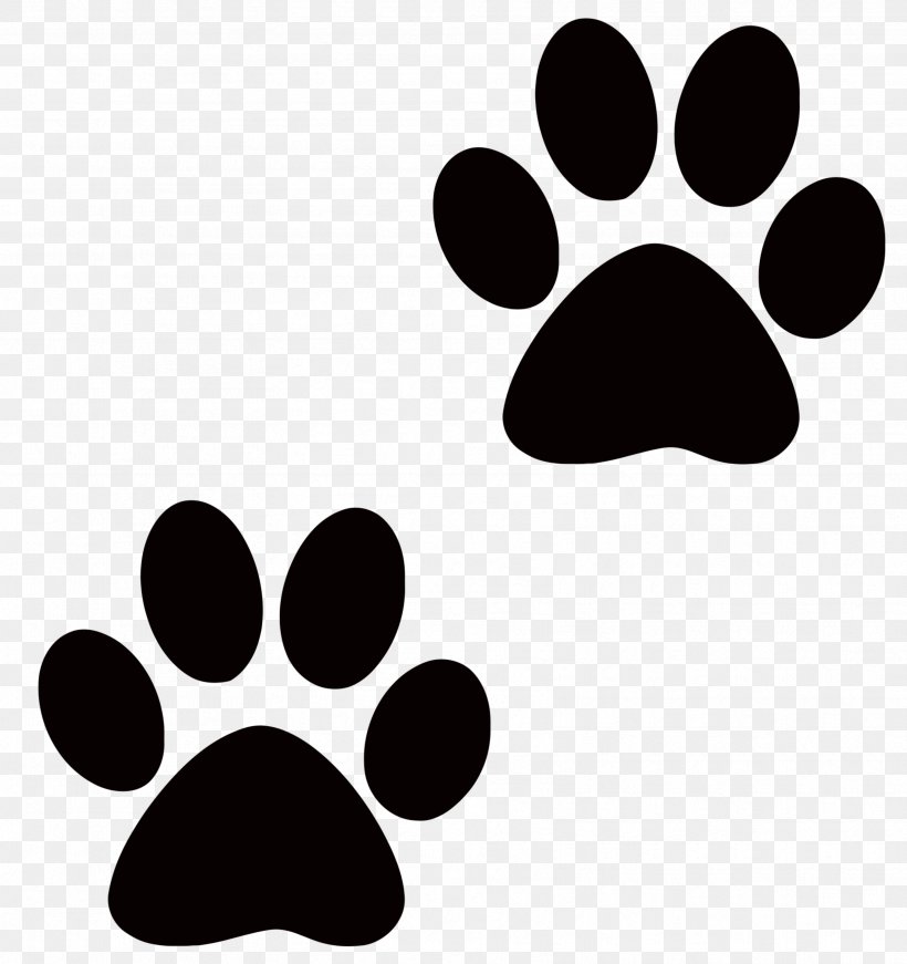 Dog Cat Paw Desktop Wallpaper Clip Art, PNG, 3333x3541px, Dog, Black And White, Cat, Drawing, Monochrome Photography Download Free
