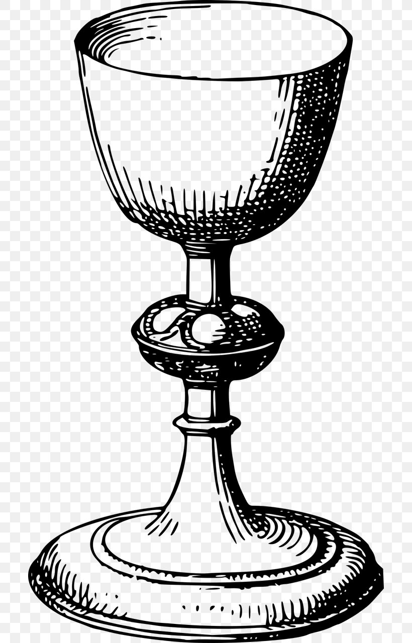 Chalice Eucharist Clip Art, PNG, 708x1280px, Chalice, Black And White, Champagne Stemware, Cup, Drinkware Download Free