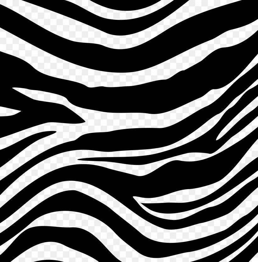Zebra Black And White, PNG, 2640x2688px, Zebra, Black, Black And White, Mammal, Monochrome Download Free