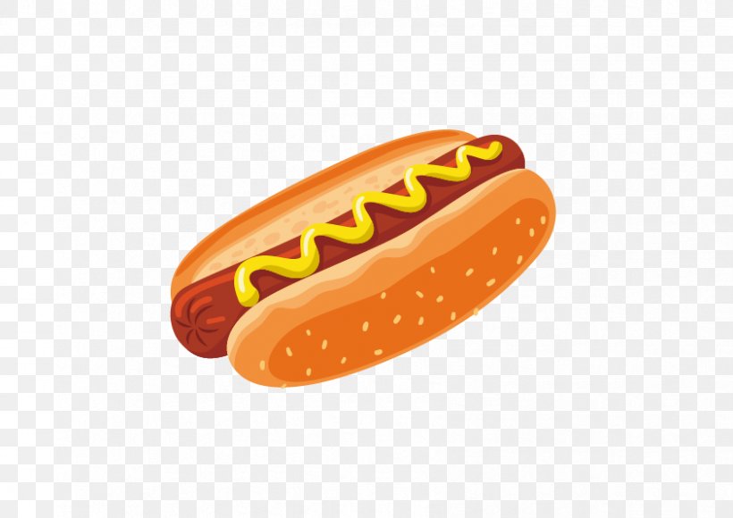 Breakfast Hot Dog Fast Food Clip Art, PNG, 842x596px, Breakfast, Bockwurst, Brunch, Diner, Dinner Download Free