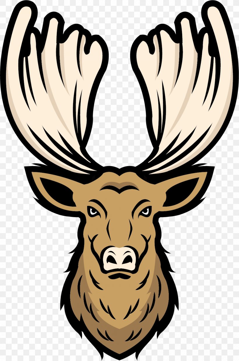 Elk Red Deer Moose Antler, PNG, 1001x1513px, Elk, Antler, Carnivoran, Deer, Fauna Download Free