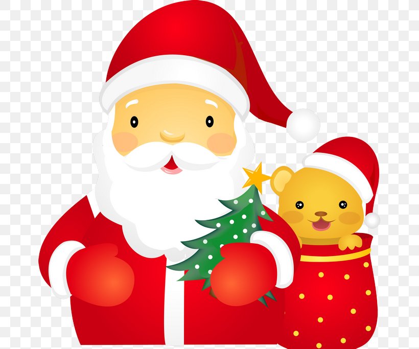 Santa Claus Christmas Gift Clip Art, PNG, 670x683px, Santa Claus, Animation, Art, Christmas, Christmas Decoration Download Free