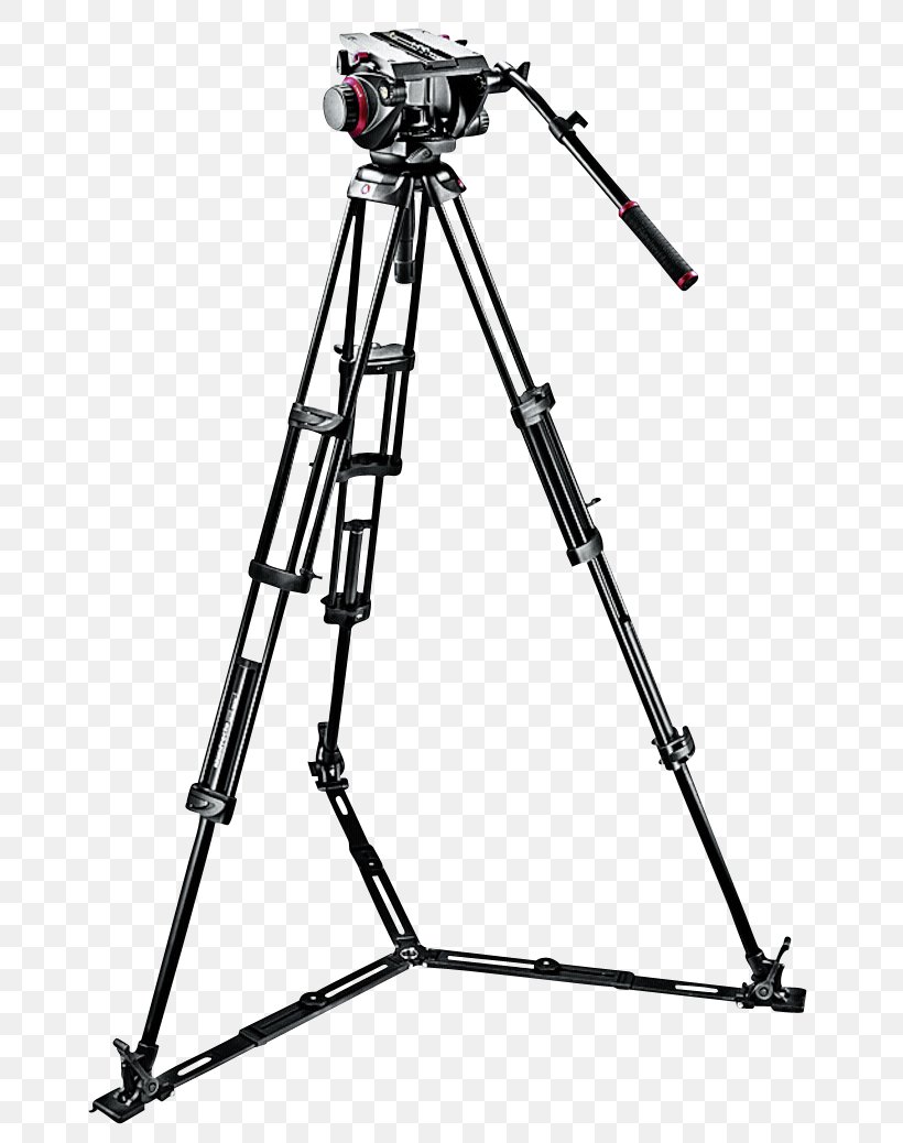 Manfrotto Video Tripod Manfrotto Video Head Manfrotto 509HLV Pan Bar For Video Head, PNG, 670x1038px, Manfrotto, Black, Black And White, Camera, Camera Accessory Download Free
