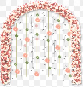 Pink Romantic Wedding Door - Wedding Marriage PNG