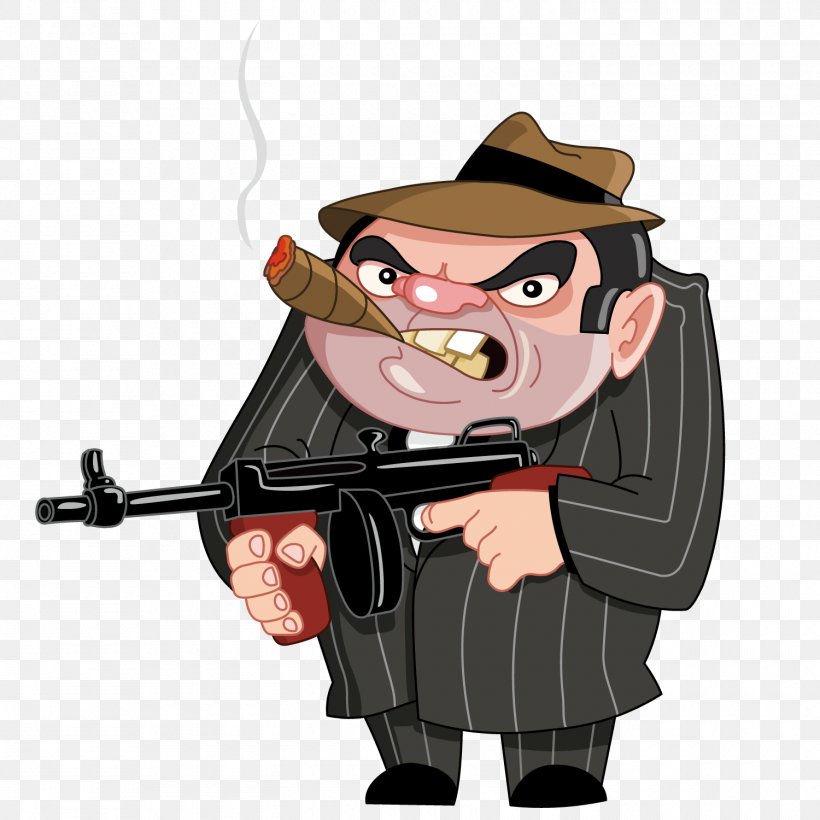 Gangster Cartoon Stock Photography Stock Illustration, PNG, 1500x1500px, Gangster, American Mafia, Boss, Cartoon, Fictional Character Download Free