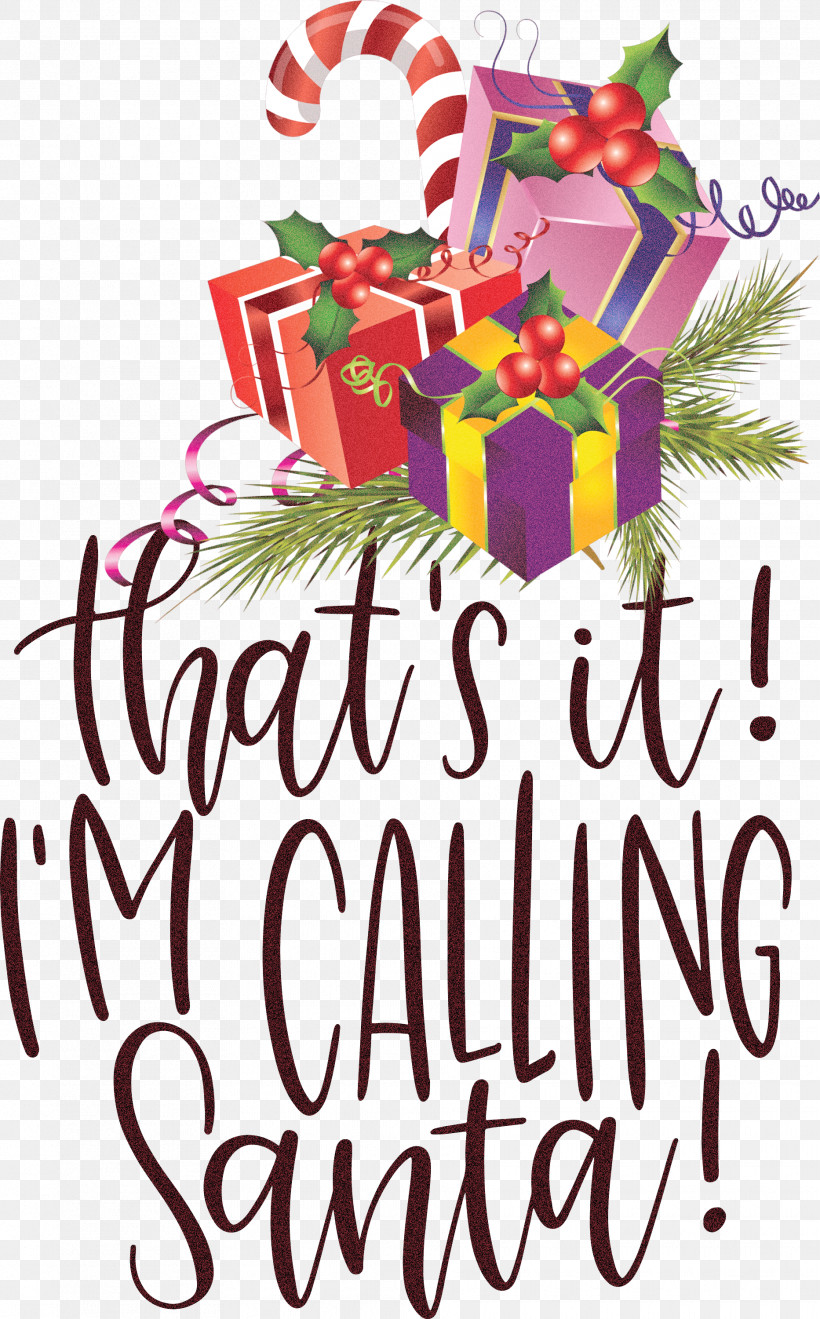 Calling Santa Santa Christmas, PNG, 1865x3000px, Calling Santa, Christmas, Christmas Card, Christmas Day, Christmas Decoration Download Free