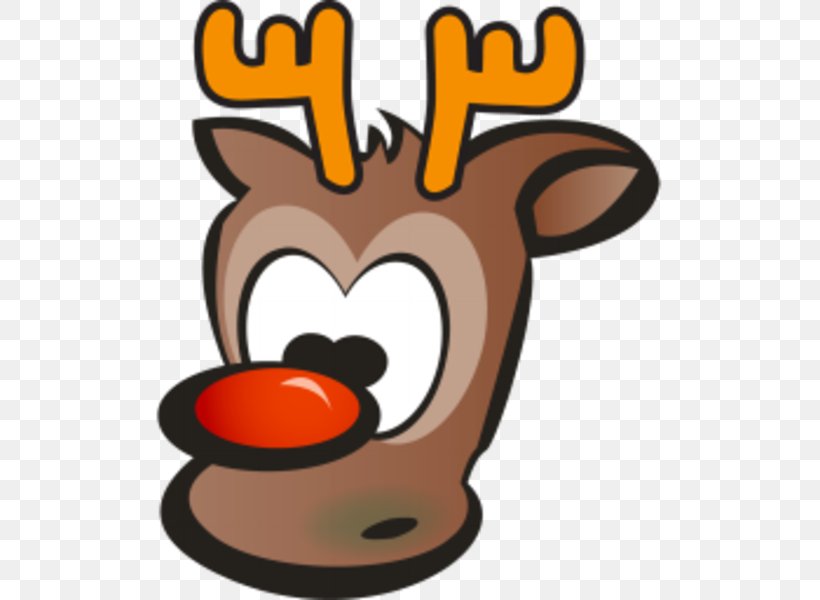 Rudolph Reindeer Christmas Clip Art, PNG, 600x600px, Rudolph, Christmas, Christmas And Holiday Season, Deer, Gift Download Free