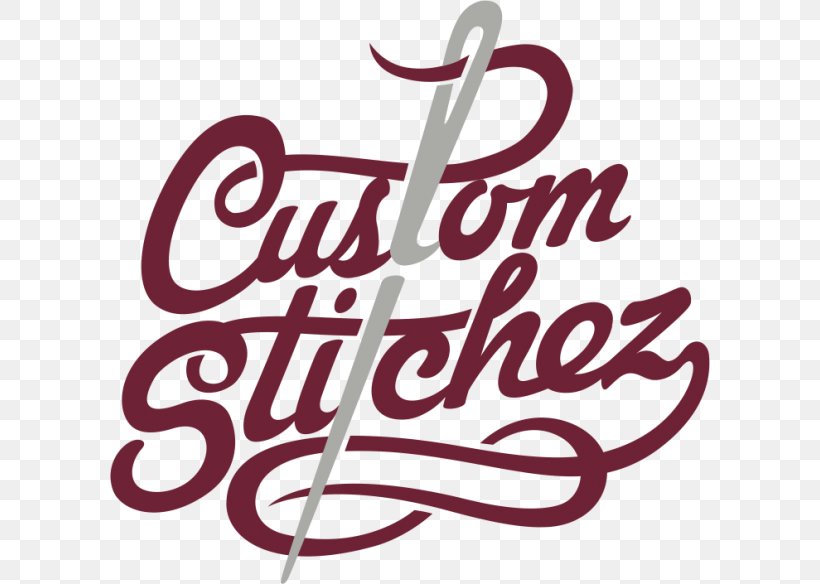 Custom Stitchez Logo Embroidery Embroidered Patch, PNG, 600x584px, Logo, Applique, Area, Brand, Calligraphy Download Free