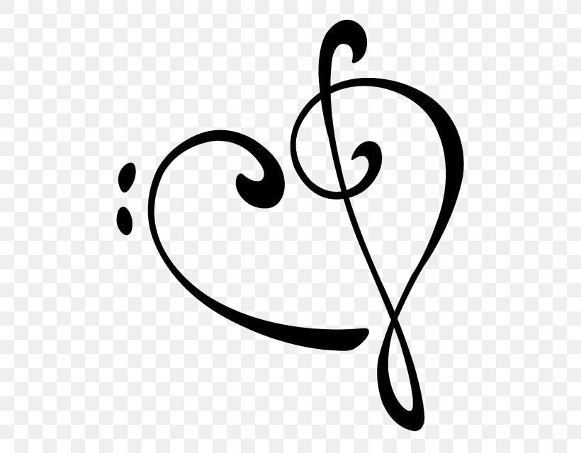 Clef Treble Musical Theatre Musical Note, PNG, 546x640px, Watercolor, Cartoon, Flower, Frame, Heart Download Free