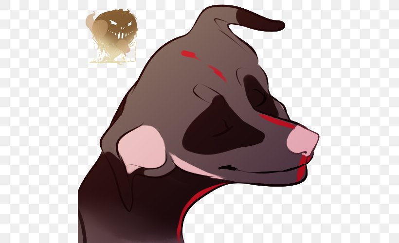 Dog Clip Art Illustration Product Design Snout, PNG, 500x500px, Dog, Carnivoran, Character, Dog Like Mammal, Fiction Download Free