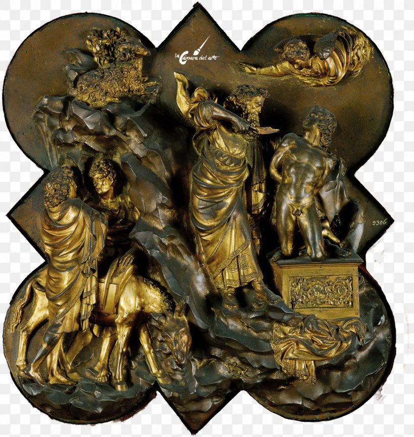 Florence Baptistery The Sacrifice Of Isaac Binding Of Isaac Renaissance, PNG, 1392x1469px, Florence Baptistery, Abraham, Antique, Binding Of Isaac, Brass Download Free
