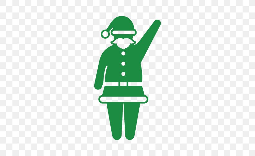 Santa Santa Clause Christmas, PNG, 500x500px, Santa, Christmas, Construction Worker, Green, Santa Clause Download Free