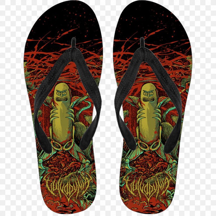 Flip-flops Clothing Shoe Vulvodynia Pickle Rick, PNG, 1024x1024px, Flipflops, Clothing, Flip Flops, Footwear, Hat Download Free