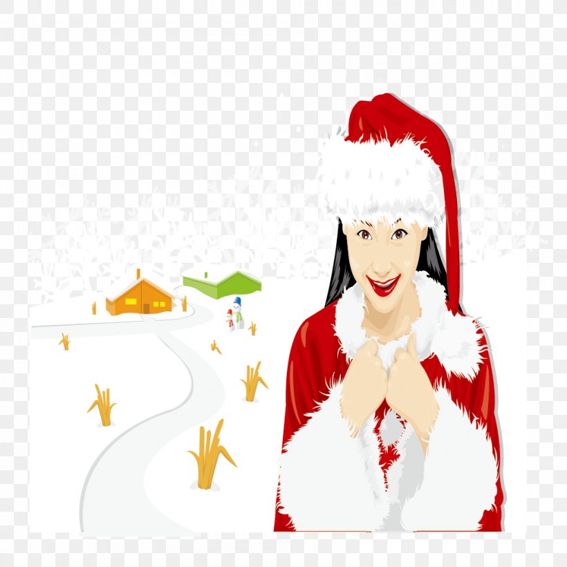 Santa Claus Christmas Ornament Illustration, PNG, 1000x1000px, Santa Claus, Art, Christmas, Christmas Decoration, Christmas Ornament Download Free