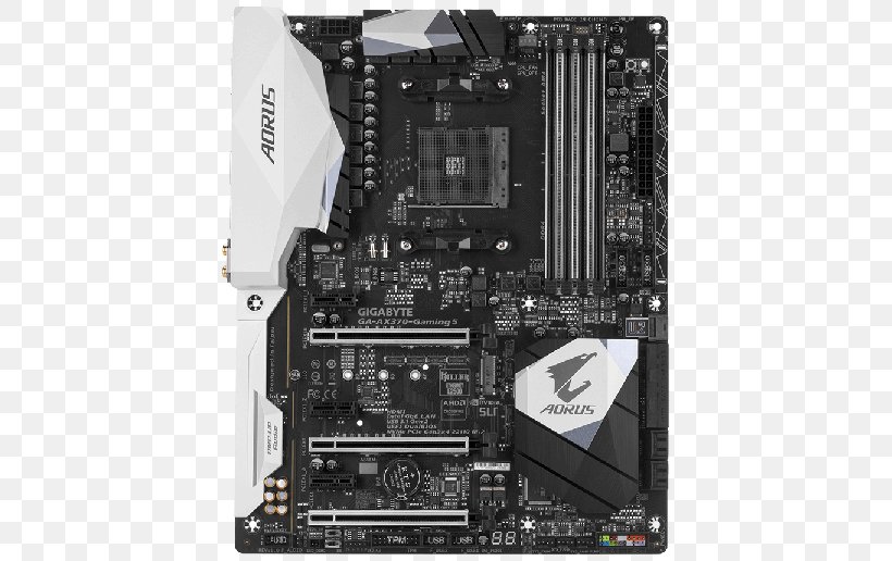 Socket AM4 Intel Gigabyte GA-AX370-Gaming 5 Gigabyte Technology Motherboard, PNG, 600x516px, Socket Am4, Aorus, Atx, Computer Accessory, Computer Case Download Free