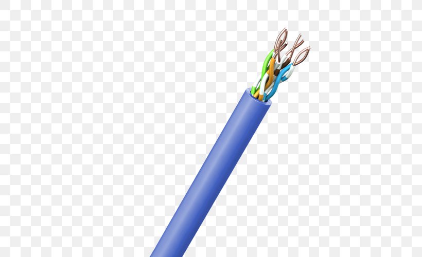 Electrical Cable HDBaseT Category 5 Cable Category 6 Cable Ethernet, PNG, 500x500px, Electrical Cable, Blue, Cable, Category 5 Cable, Category 6 Cable Download Free