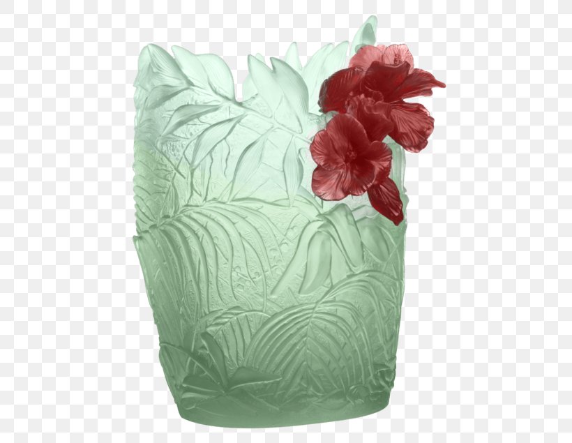 Vase Rosemallows Floral Design Light Green, PNG, 490x635px, Vase, Art, Artifact, Daum, Floral Design Download Free
