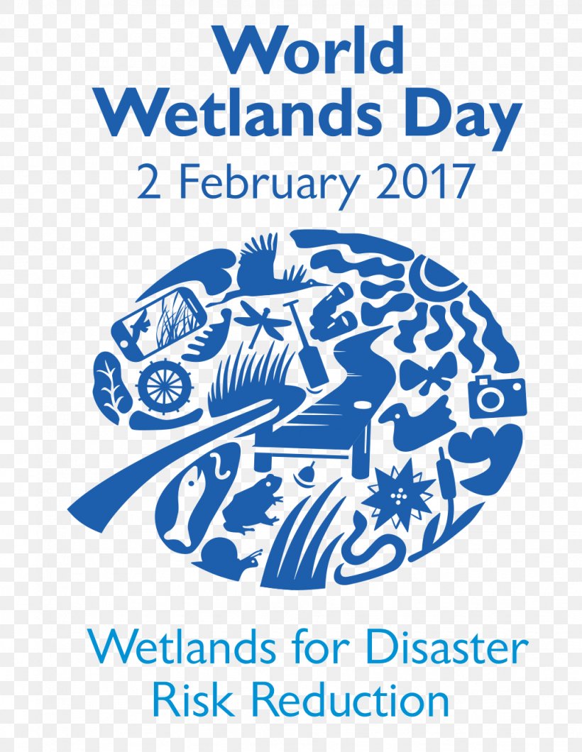World Wetlands Day Ramsar Convention Ecohydrology Wetland Conservation, PNG, 1028x1330px, 2018, World Wetlands Day, Area, Black And White, Blue Download Free