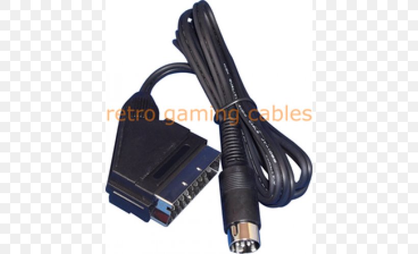 PlayStation 3 Electrical Cable Adapter SCART Composite Video, PNG, 500x500px, Playstation 3, Ac Adapter, Adapter, Atari Jaguar, Atari St Download Free