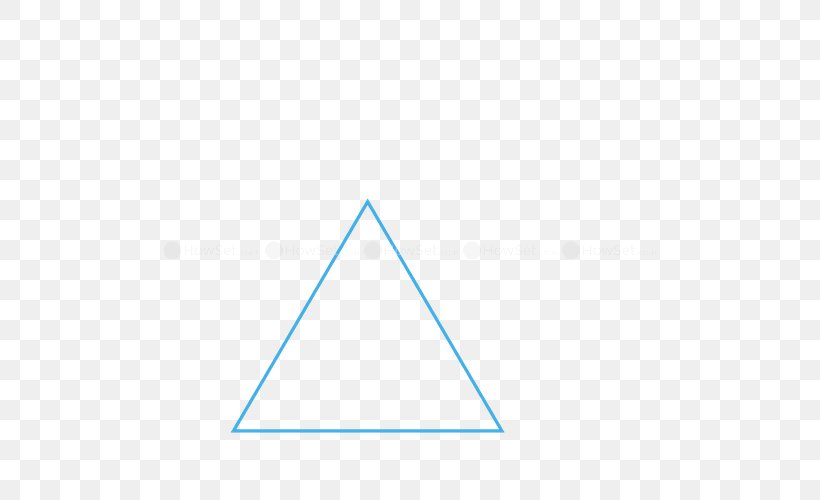 Triangle Point, PNG, 500x500px, Triangle, Area, Azure, Blue, Point Download Free