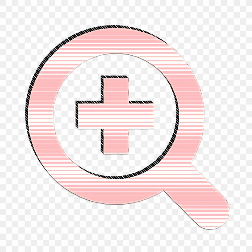 In Icon Zoom Icon, PNG, 1282x1282px, In Icon, Cross, Logo, Pink, Symbol Download Free