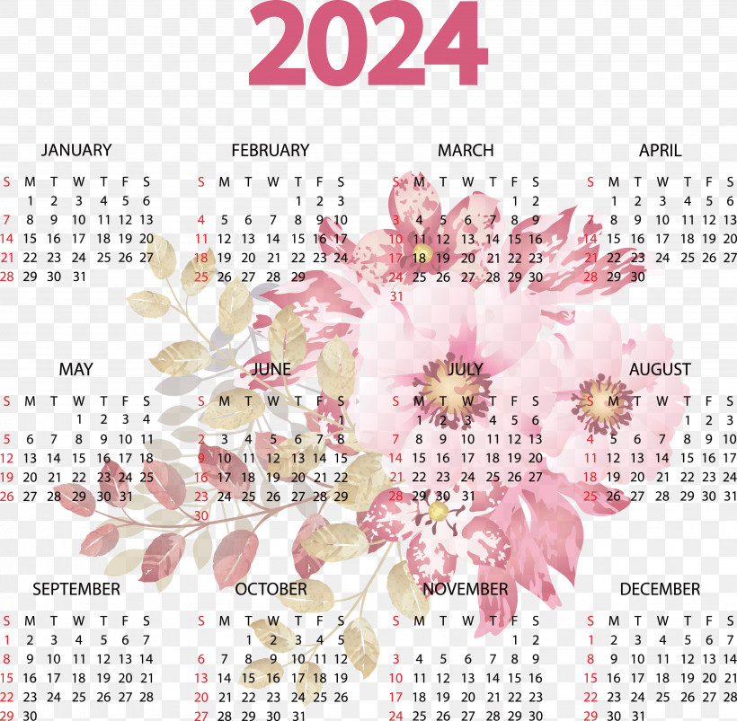 Floral Design, PNG, 3695x3621px, Floral Design, Bank Pekao, Calendar, Meter, Petal Download Free