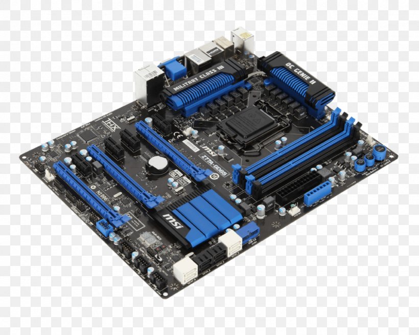 Intel LGA 1155 For Msi Ms-7752 Laptop Motherboard Z77A-G45 Ver:1.1 Skt 1155 Ddr3 100%, PNG, 1024x819px, Intel, Atx, Central Processing Unit, Chipset, Computer Component Download Free