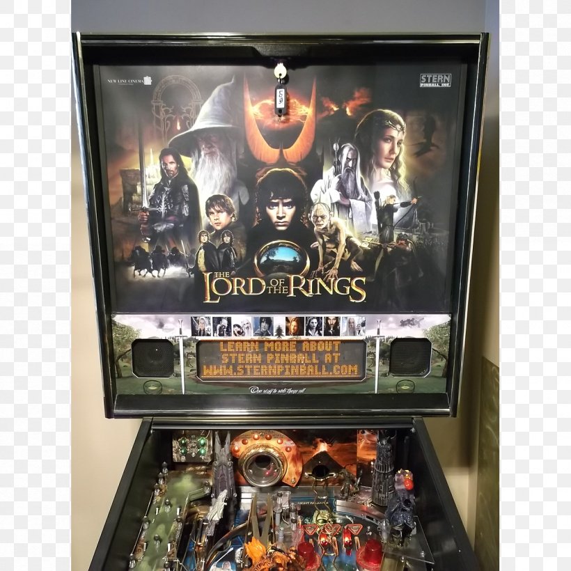 Pinball Arcade Game The Lord Of The Rings: The Two Towers Amusement Arcade, PNG, 1204x1204px, Pinball, Action Figure, Amusement Arcade, Arcade Game, Electronic Device Download Free