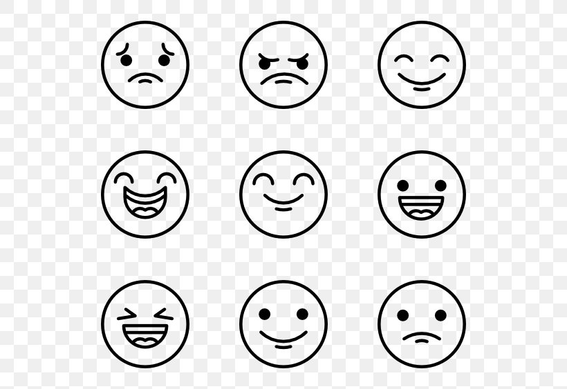 Emoticon Smiley Clip Art, PNG, 600x564px, Emoticon, Black And White, Emotion, Face, Facial Expression Download Free