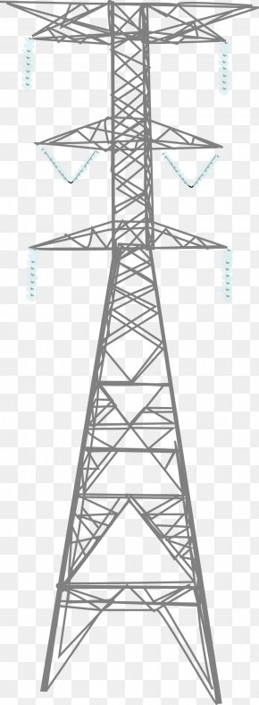 High Voltage - High Voltage Transmission Tower Electric Potential Difference Electric Power Transmission PNG