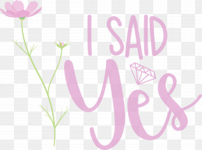 I Said Yes She Said Yes Wedding PNG