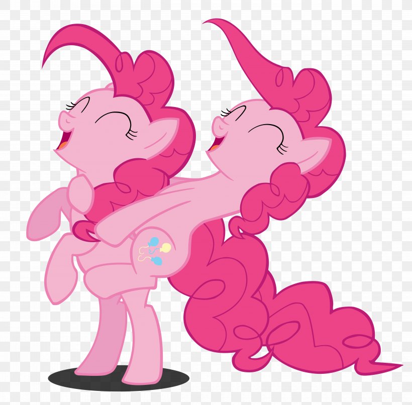 Pinkie Pie Fluttershy Pony, PNG, 5000x4915px, Watercolor, Cartoon, Flower, Frame, Heart Download Free