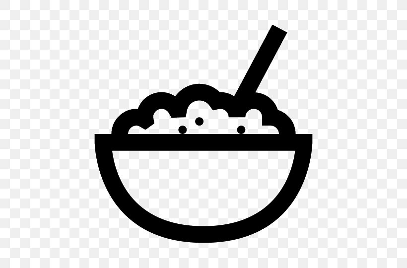 Porridge Fried Rice Bowl, PNG, 540x540px, Porridge, Black And White, Bowl, Chicken Meat, Cooked Rice Download Free