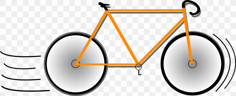 Bicycle Silhouette Icon, PNG, 5000x2036px, Bicycle, Area, Bicycle Accessory, Bicycle Drivetrain Part, Bicycle Frame Download Free
