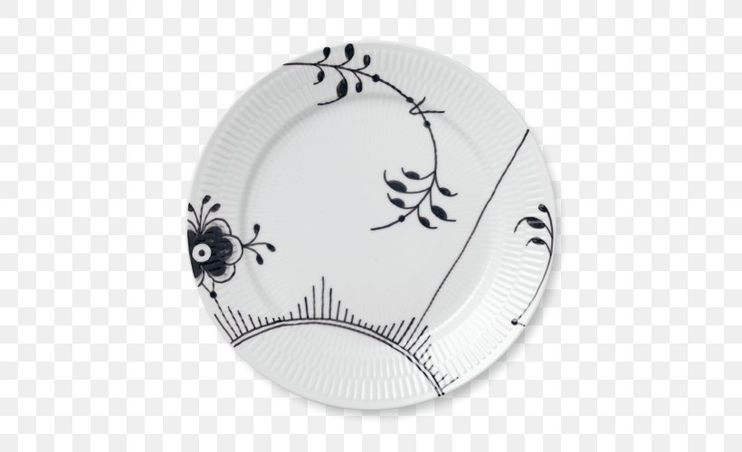 Musselmalet Plate Royal Copenhagen Tableware, PNG, 500x500px, Musselmalet, Arnold Krog, Black, Blue, Copenhagen Download Free