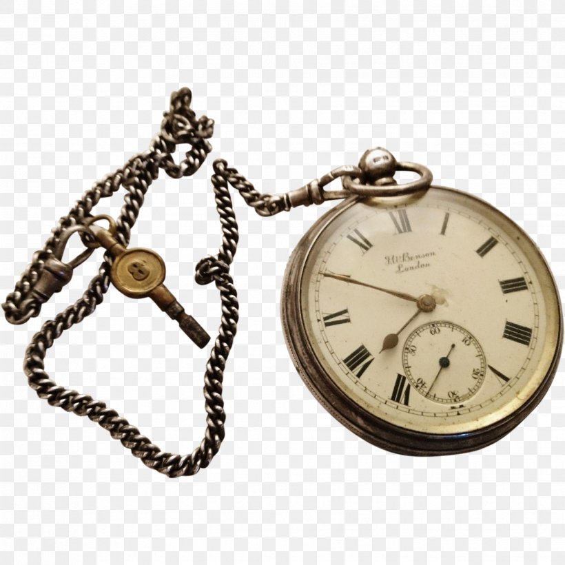 Pocket Watch Sterling Silver, PNG, 1832x1832px, Pocket Watch, Antique, Chain, Clock, E Howard Co Download Free