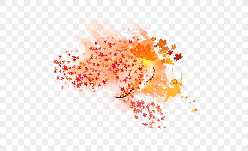 Autumn Leaf, PNG, 500x500px, Autumn, Art, Autumn Leaf Color, Chemical Element, Flower Download Free