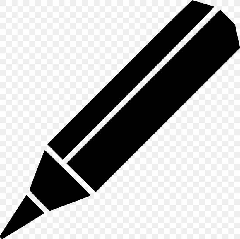 Pencil, PNG, 980x976px, Pencil, Black, Black And White, Drawing, Icon Design Download Free