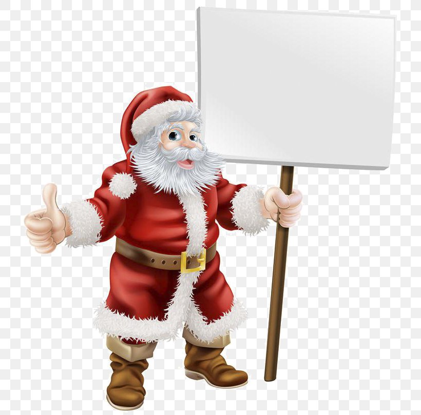 Santa Placards Vector Material, PNG, 800x809px, Santa Claus, Brush, Cartoon, Christmas, Christmas Decoration Download Free