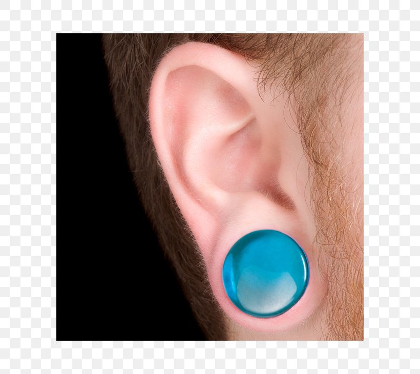 Earring Earplug Glass, PNG, 730x730px, Earring, Blue, Cheek, Chin, Close Up Download Free