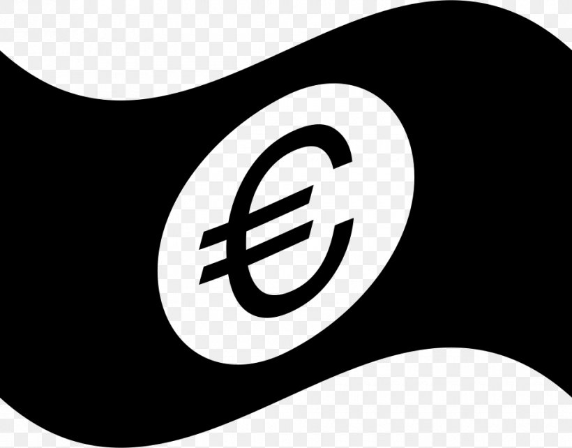 Euro Money Banknote Logo, PNG, 980x768px, Euro, Bank, Banknote, Black And White, Brand Download Free