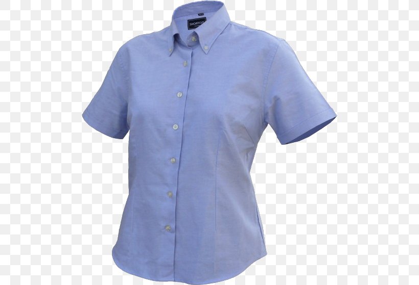 T-shirt Dress Shirt Oxford Blouse, PNG, 500x559px, Tshirt, Blouse, Blue, Button, Cap Download Free