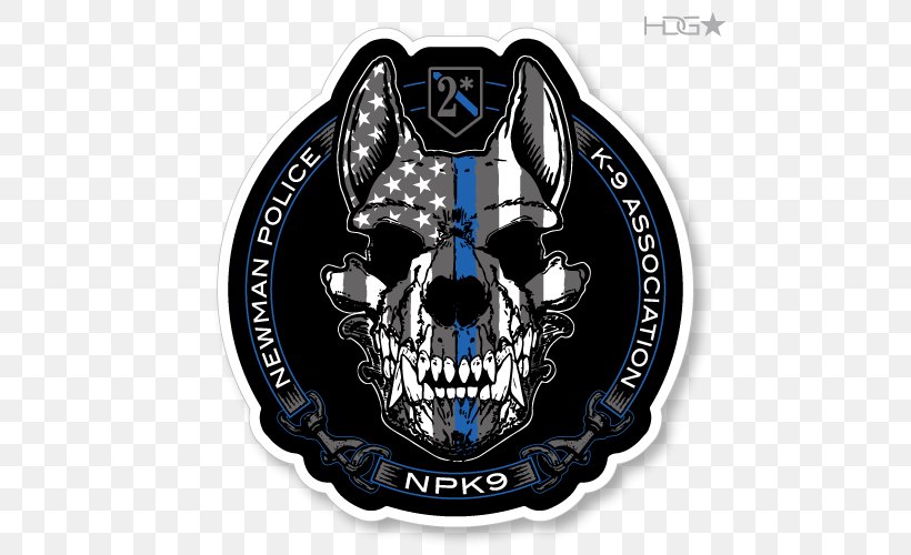 Malinois Dog Police Dog Sticker Decal Thin Blue Line, PNG, 500x500px, Malinois Dog, Badge, Brand, Decal, Dog Download Free